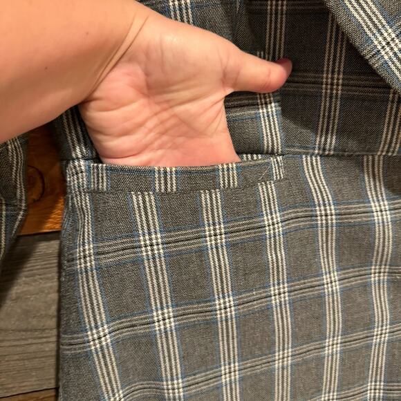 House of Sunny Heritage Tailored Blazer Jacket In Academic Check Vol 12 Size 2 - Picture 8 of 13